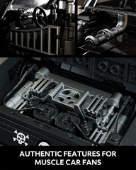 Nifeliz Mini HOONIKEN engine-detail close-up highlights intricate parts for collectors