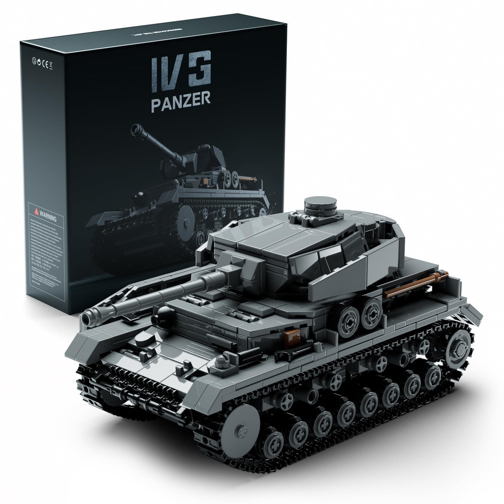 Nifeliz Panzer IV G engine parts in metallic finish for authentic detail
