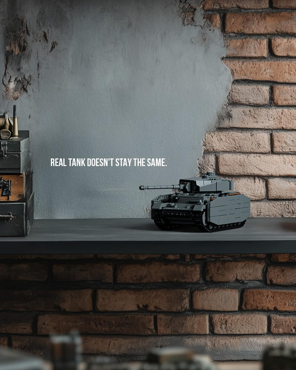 Nifeliz Panzer IV G side skirts attachment showing customizable armor look
