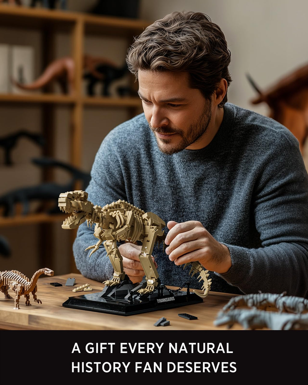 Nifeliz T. rex model for adults 16+ hobbyists and collectors.