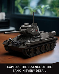Nifeliz T34/85 tank interior detail highlighting a realistic cockpit area
