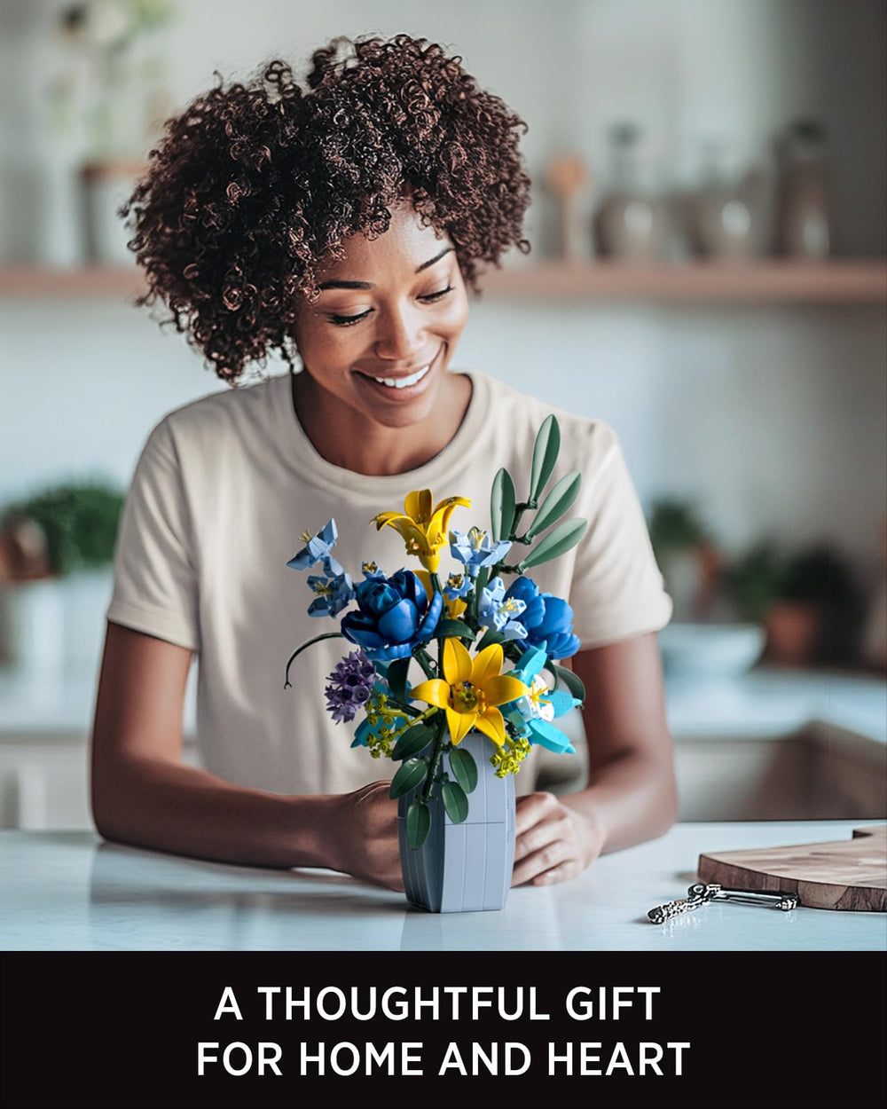 Nifeliz Wildflower Bouquet gift-ready packaging perfect for floral enthusiasts.