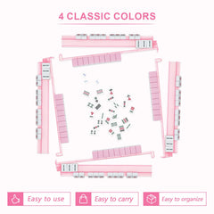Niflirt 4-piece set fits easily on home tables and club setups.
