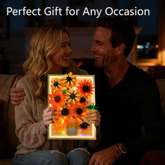 Gift-ready NightFlares sunflower art for art lovers and crafters.