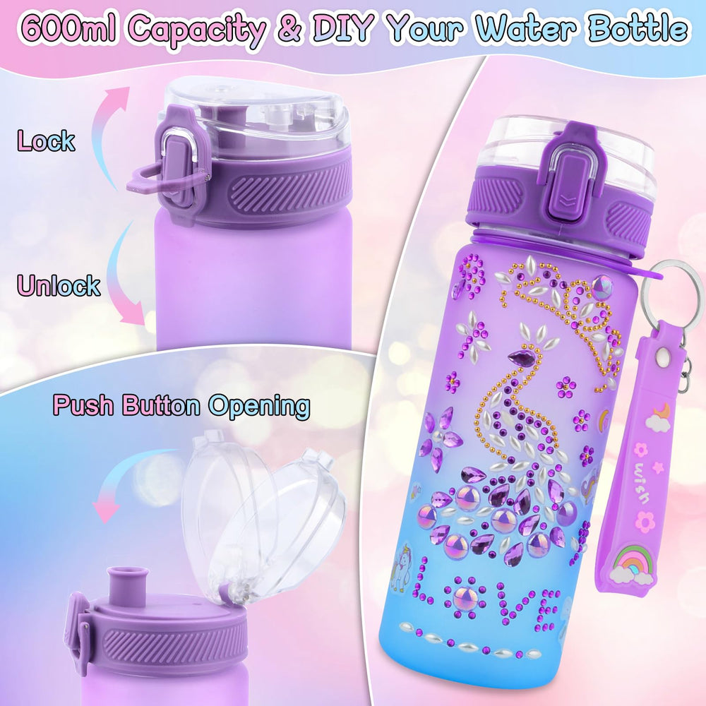 Nigifter one-click-open bottle for easy access and quick hydration