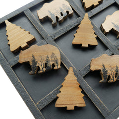 NIKKY HOME rustic cabin style decor complements living spaces