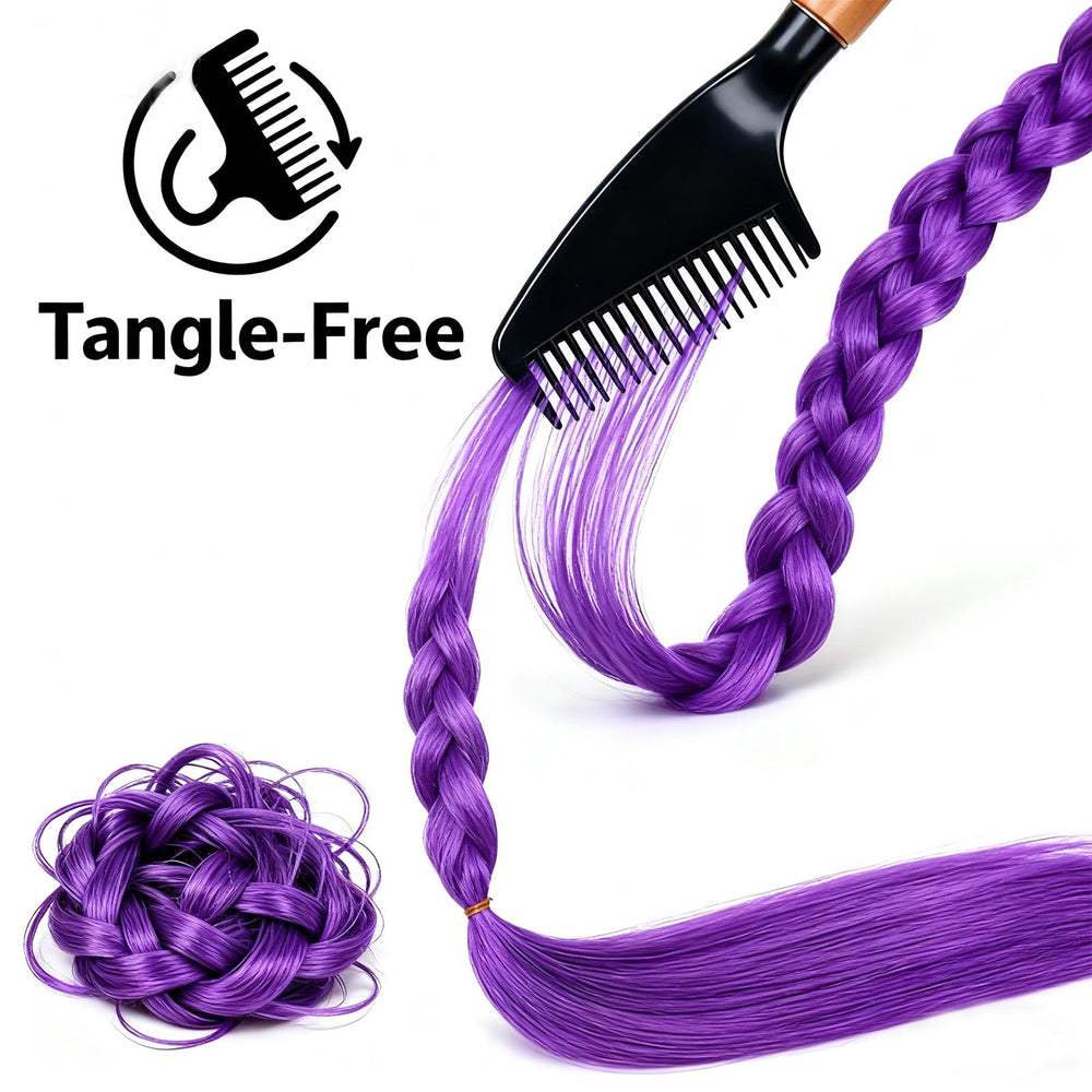 Nimbleleap long braids wig helps photoshoots with authentic vibe.