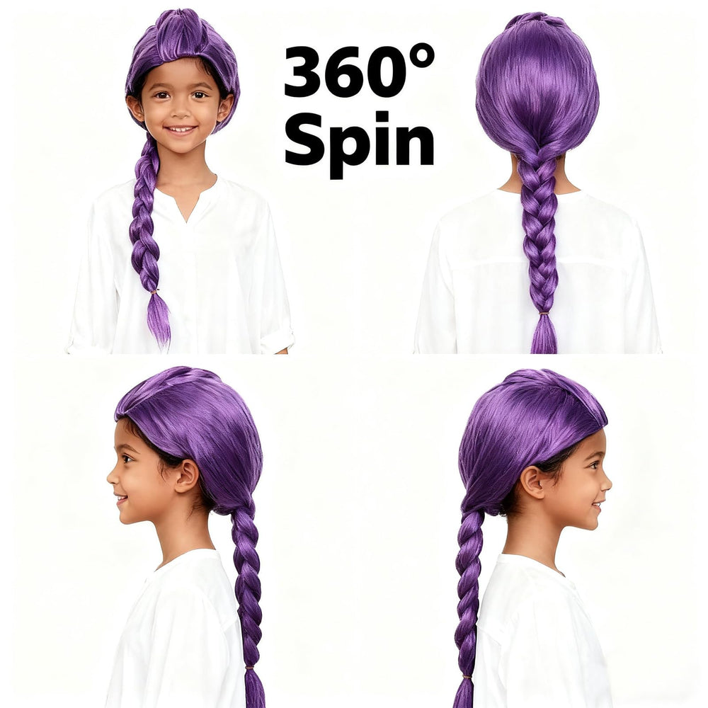 Nimbleleap kids wig ready-to-wear length delivers instant cosplay impact.