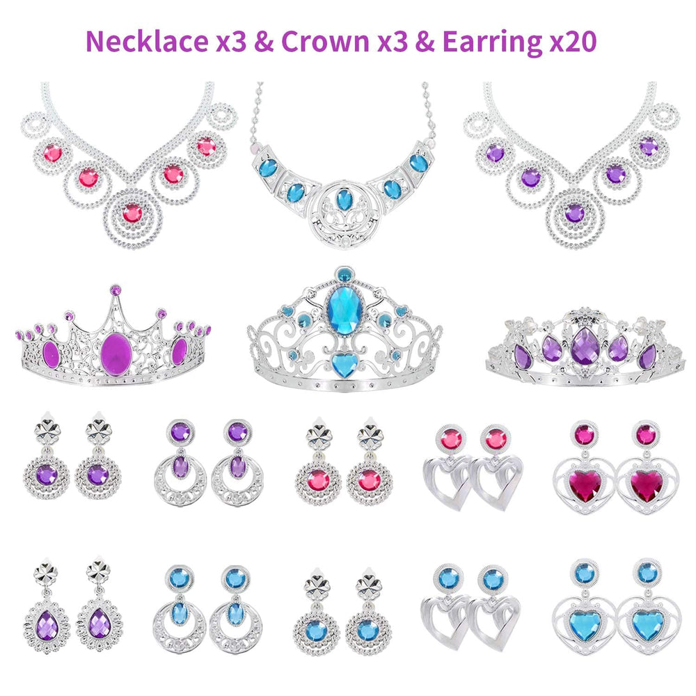NINAOR princess bracelets sparkle during dress-up and pretend play