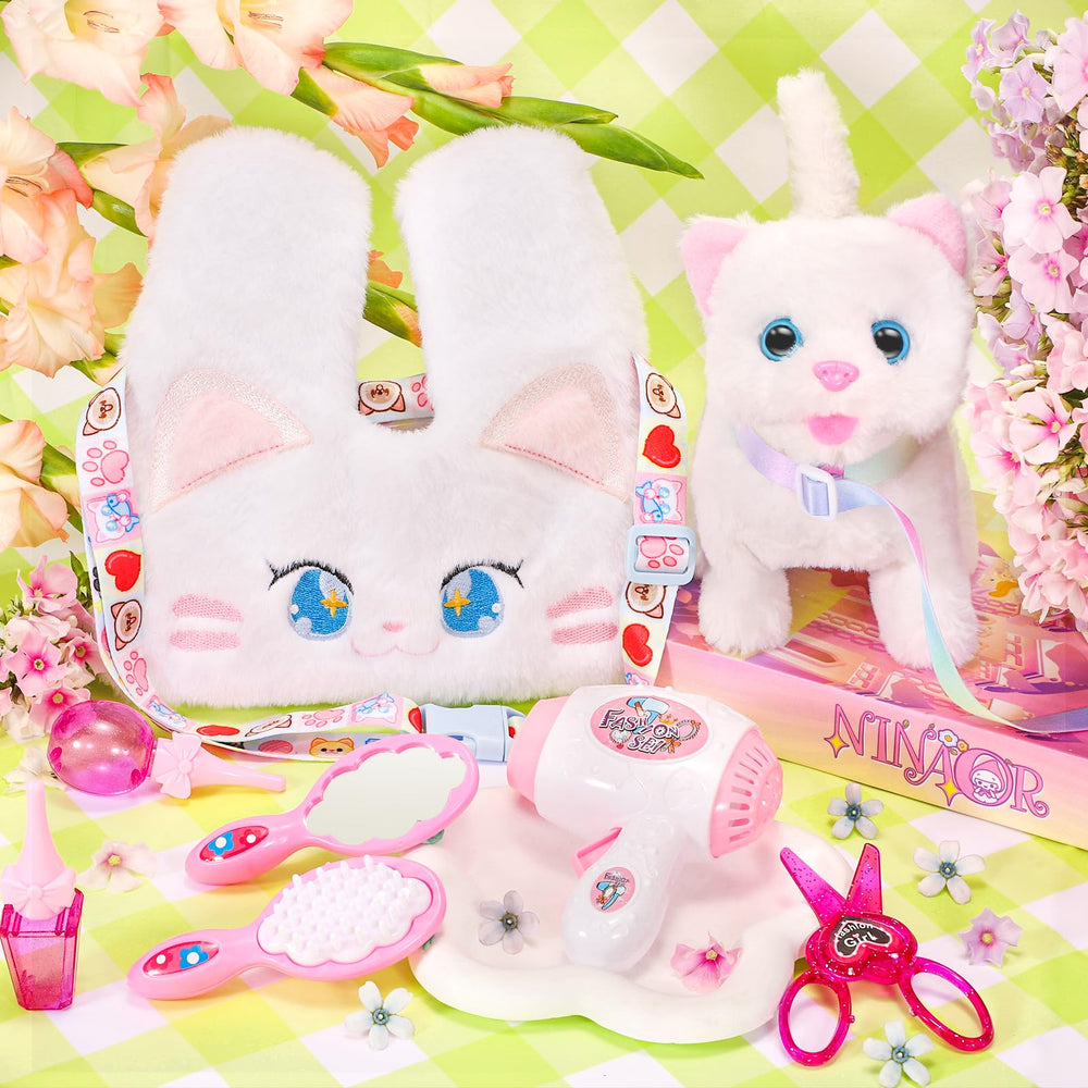 NINAOR cleaning supplies set promotes tidy pet care responsibilities