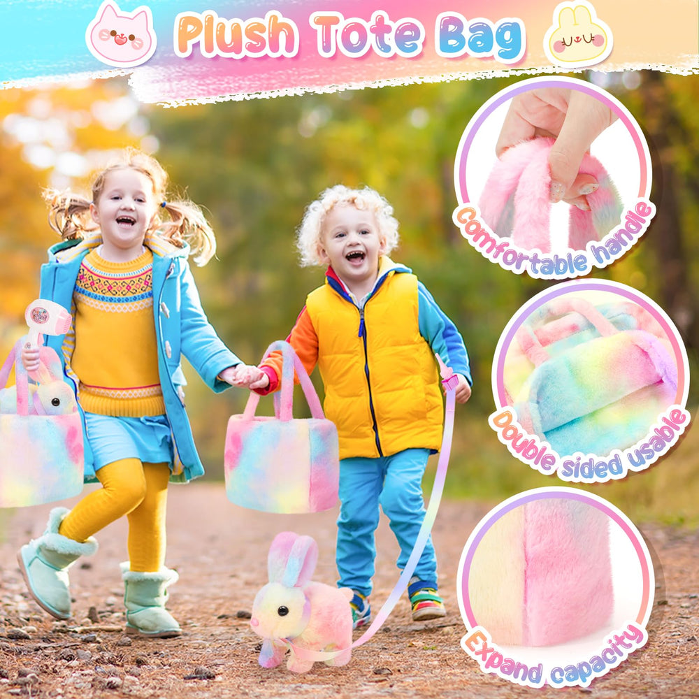 NINAOR bunny mirror helps kids practice grooming moments