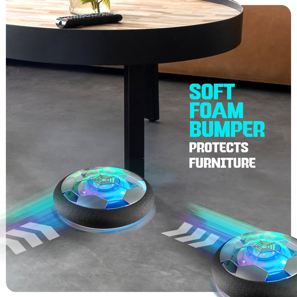 Ninja Blast soft foam bumper protects furniture during play