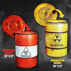 NINOSTAR 4 Barrels Inflatables with realistic design elements for authentic vibes.