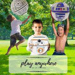 NINOSTAR Galactic inflatable ball suitable for beach games and backyard parties