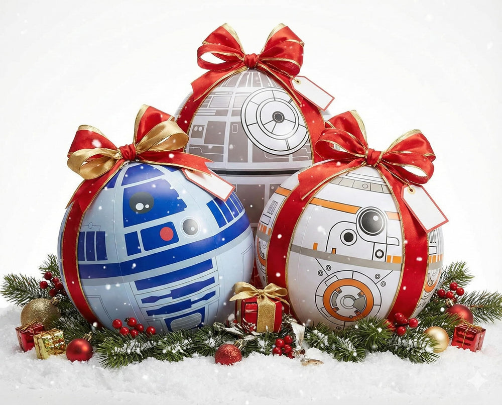 NINOSTAR Galactic inflatable ball large size perfect for room display or outdoor use