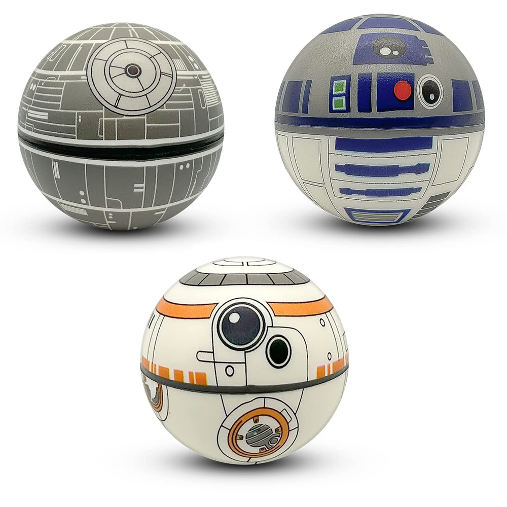 NINOSTAR StarWar stress ball with stripe pattern offers satisfying texture for tactile exploration