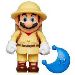 Nintendo Super Mario Explorer with blue Power Moon accessory for imaginative play.