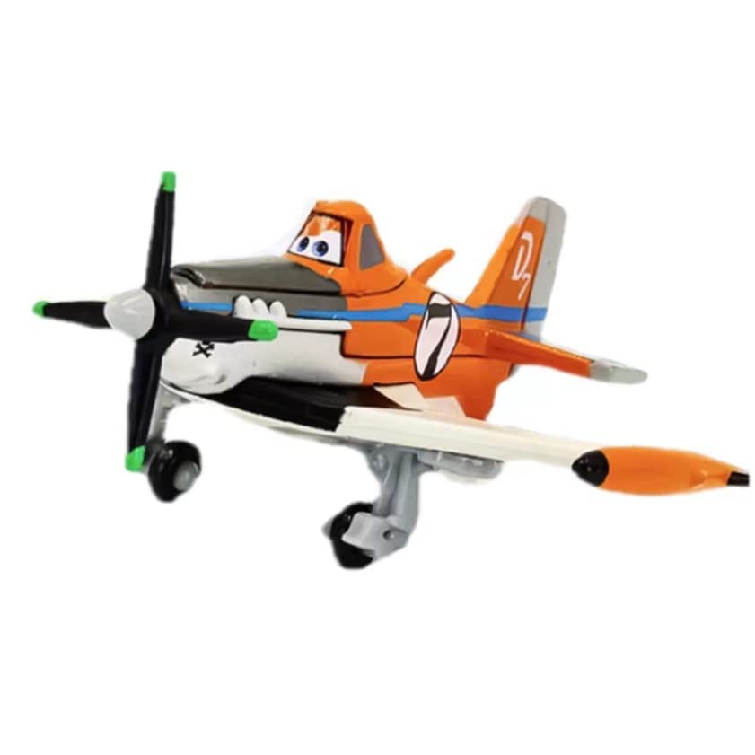 Niorcls Planes No.7 Dusty Crophopper model, 11 cm, ideal for imaginative play.