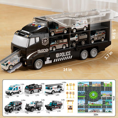 NIPLOOOW armored car toy boosts imaginative city rescue missions.