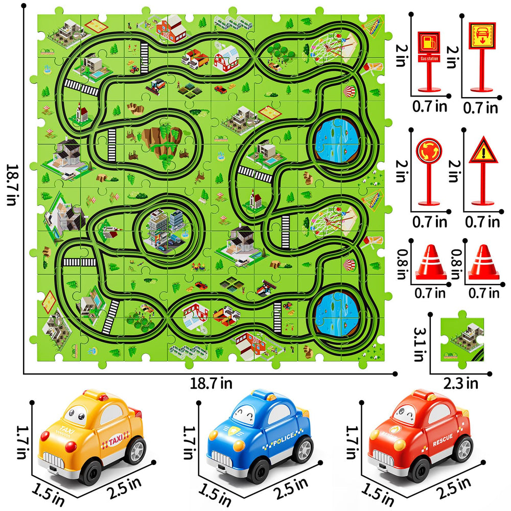 Bright colors and sturdy construction suit indoor and outdoor play sessions.