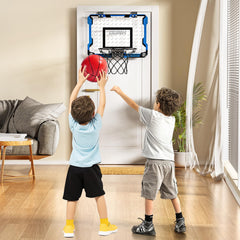 NIPLOOOW dunk rim with spring for realistic dunk practice.