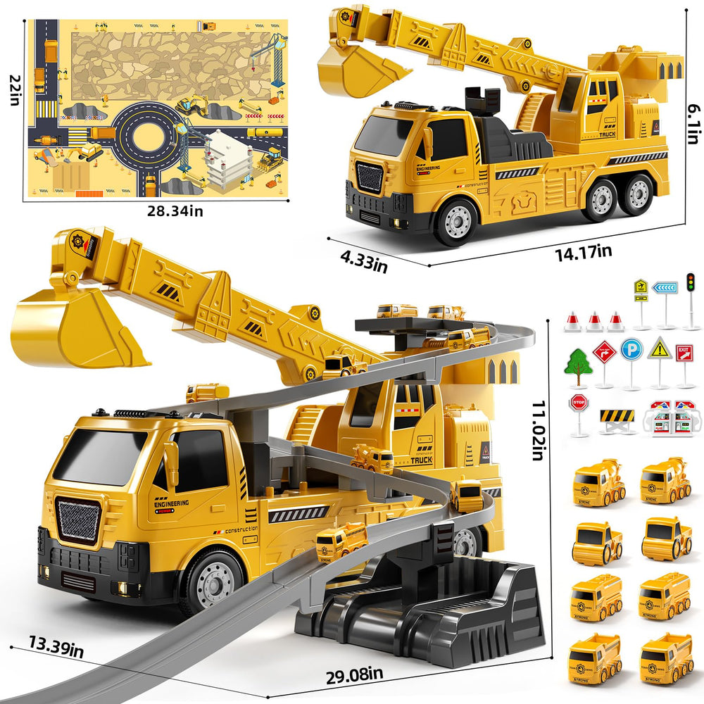 NIPLOOOW durable ABS plastic construction toy ensures safe, sturdy play