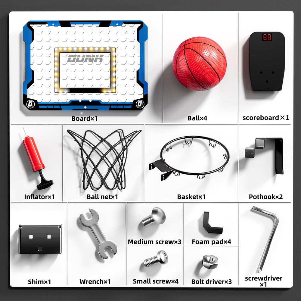 NIPLOOOW easy-assemble hoop with clear manuals for fast setup