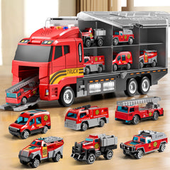 NIPLOOOW fire-truck-play-set-mat inspires imaginative play and teamwork.
