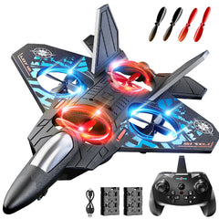 NIPLOOOW foam RC plane front view highlighting durable foam body for kids.