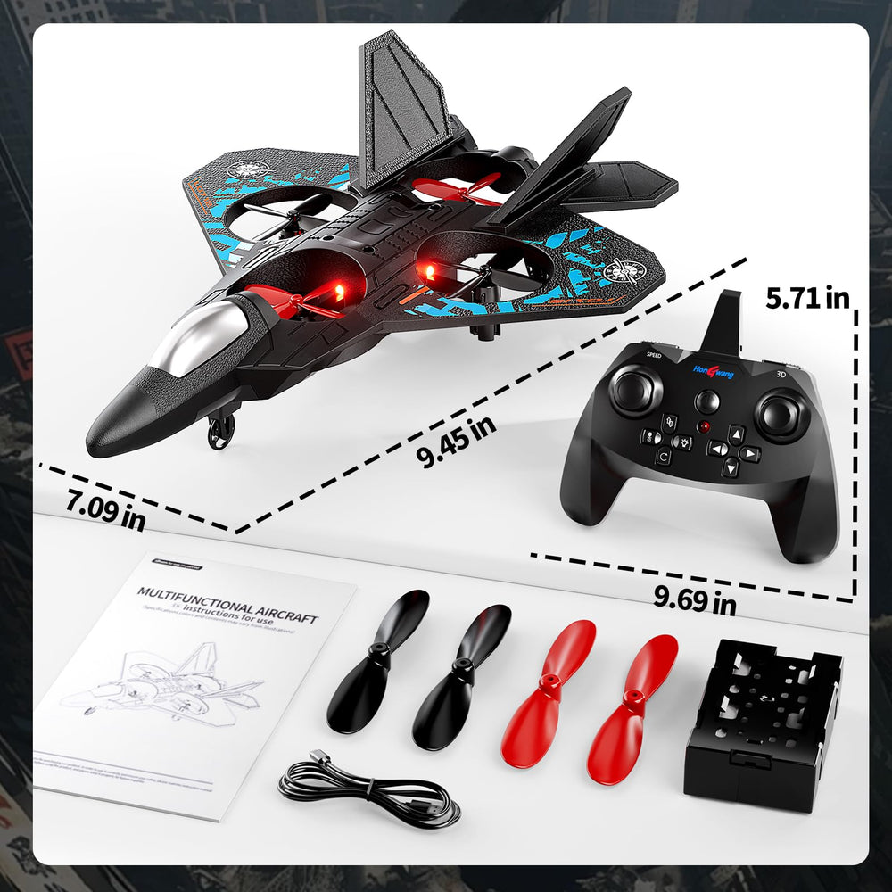 NIPLOOOW RC plane suitable for indoor and outdoor adventures.