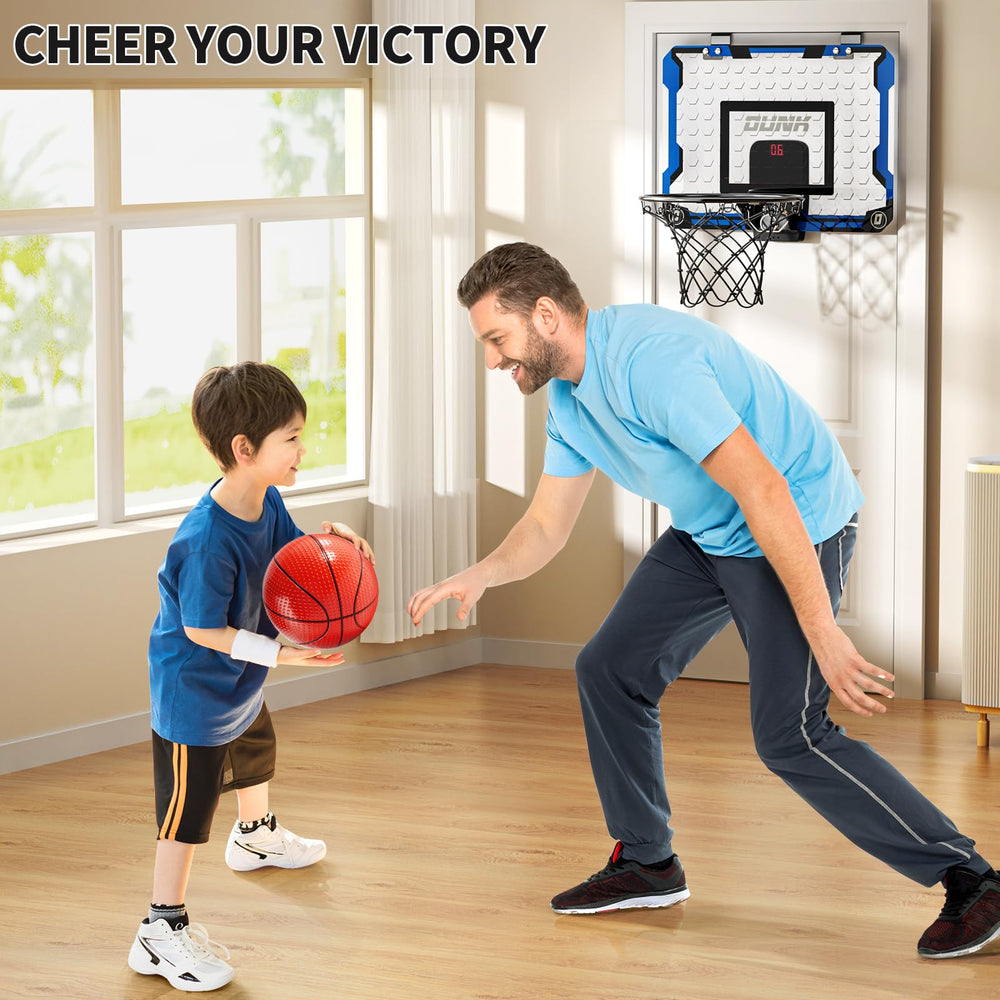 NIPLOOOW dunk-rim hoop designed for an authentic overhead shot experience.