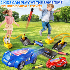 NIPLOOOW LED cars in action for nighttime outdoor fun