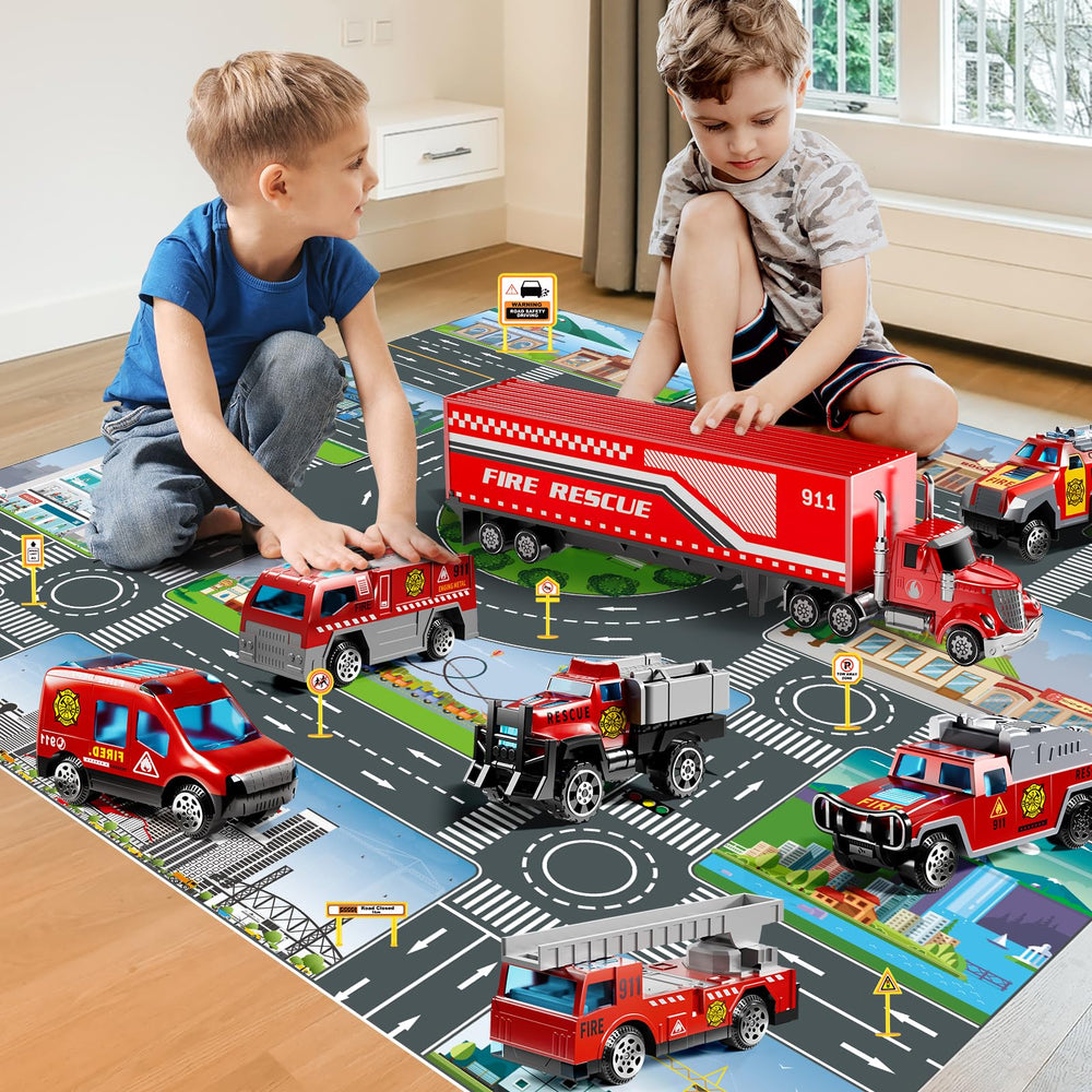 NIPLOOOW lifting-truck image encourages motor skill practice through crane play