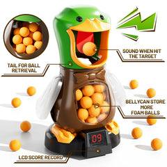 NIPLOOOW popper gun and foam bullets ensure safe indoor outdoor play.
