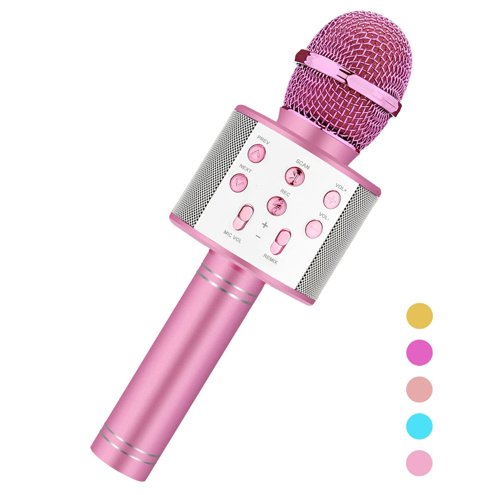 Niskite kids karaoke microphone playtime with vibrant sound and easy pairing