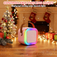 Niskite LED dynamic lights brighten a playful party moment.