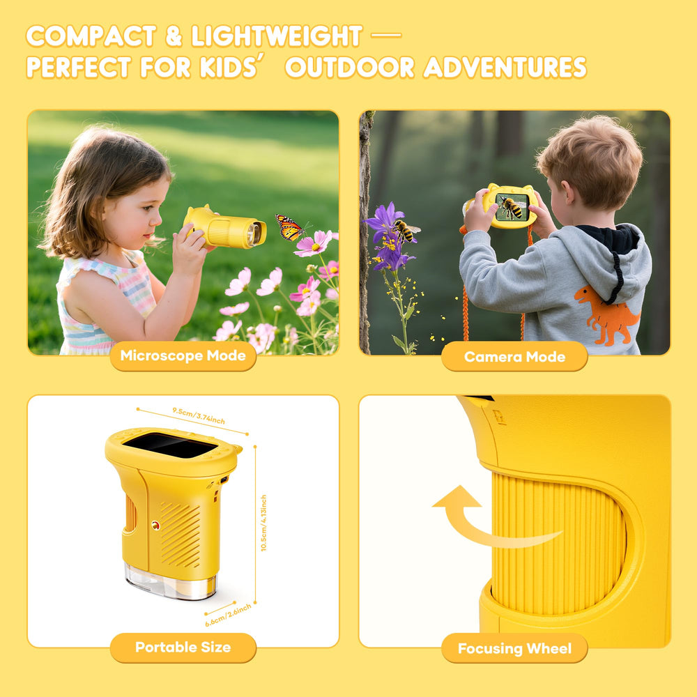 Nisumkey included lanyard for hands-free outdoor science sessions.