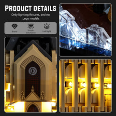 Nitemode LED lights showcase bright, precise details during daytime or evening viewing.