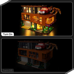 Nitemode Twilight Cullen House LED kit on-off tap control enables quick lighting