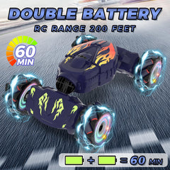 Nitigo Gesture RC Car rugged tires tackle sand, grass, snow.