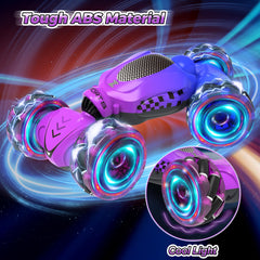 Nitigo RC car 2.4Ghz anti-interference remote for multiplayer races.