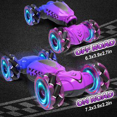 Nitigo RC car all-direction movement with 360-degree rotation for dynamic stunts.