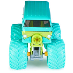 Nitro Neon Mystery Machine accessory, top view with truck, ideal for enhanced play.