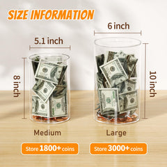 NIUBEE break-to-open design detail emphasizes secure long-term saving.