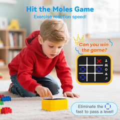 Niufuntek AI challenge screen contrasts memory and strategy against a digital opponent.