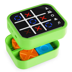 Niufuntek rechargeable tic tac toe game box front view for on-the-go fun.