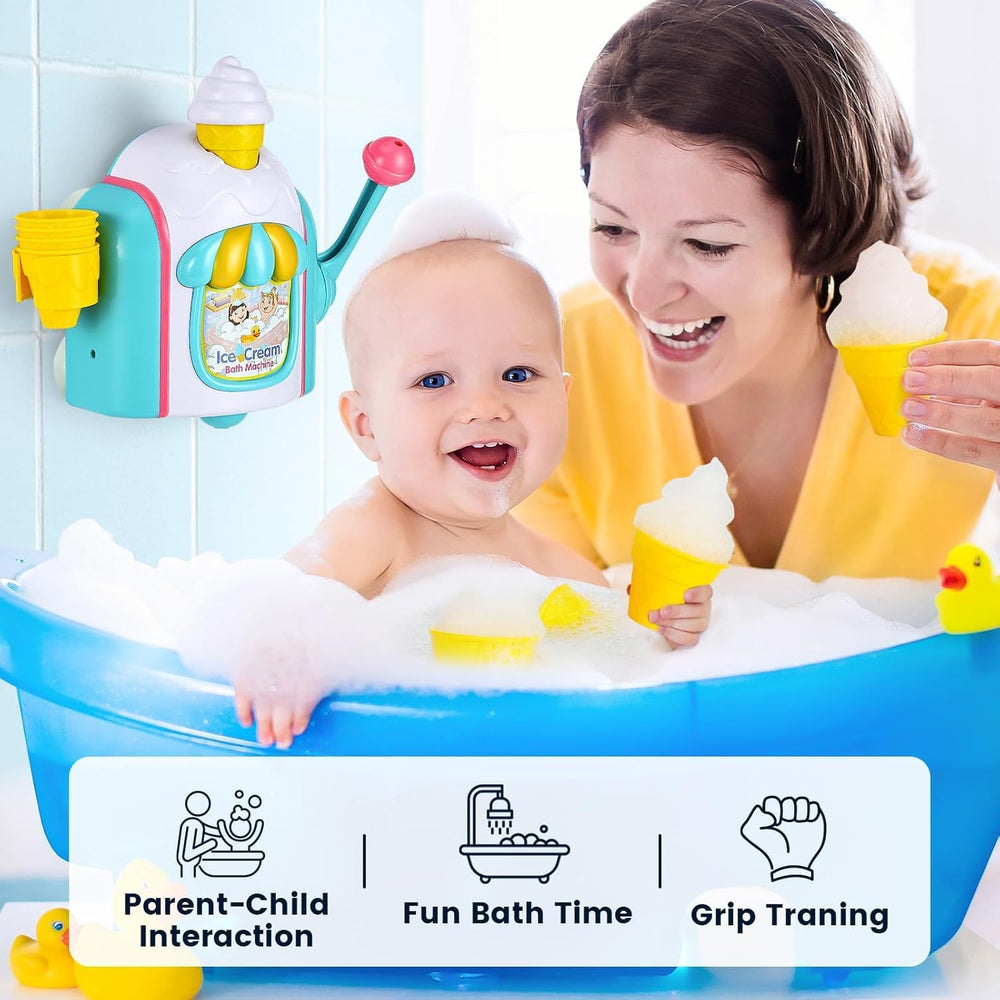 Niulife bath toy with secure tub hooks keeps it firmly in place
