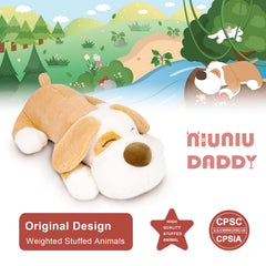 Niuniu Daddy dog plush room decor cozy corner invites relaxing moments