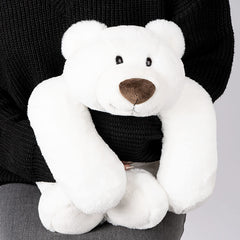 Niuniu Daddy weighted bear plush pillow for cozy de-stressing and sleep support