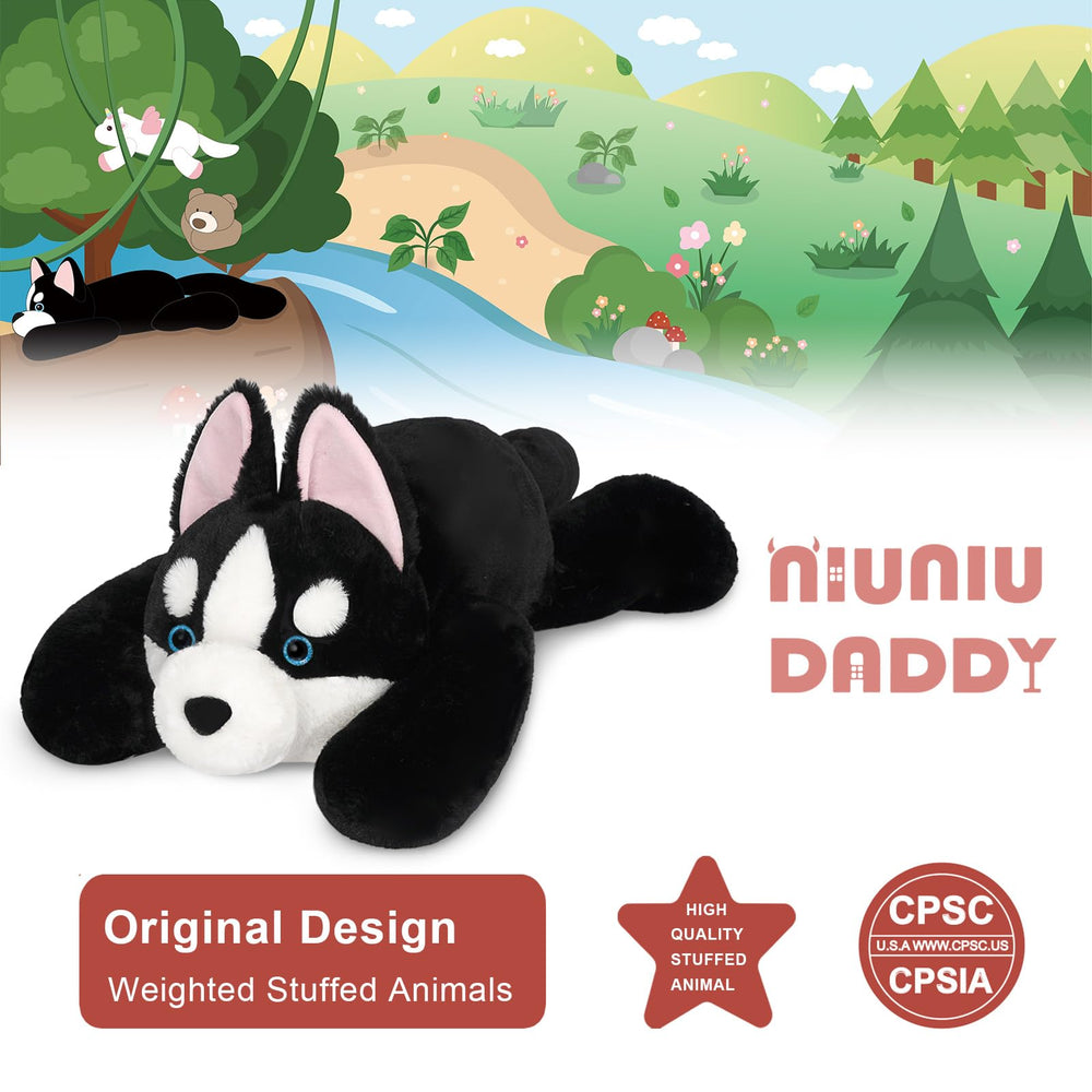 Niuniu Daddy weighted husky kid-friendly cuddle buddy for kids